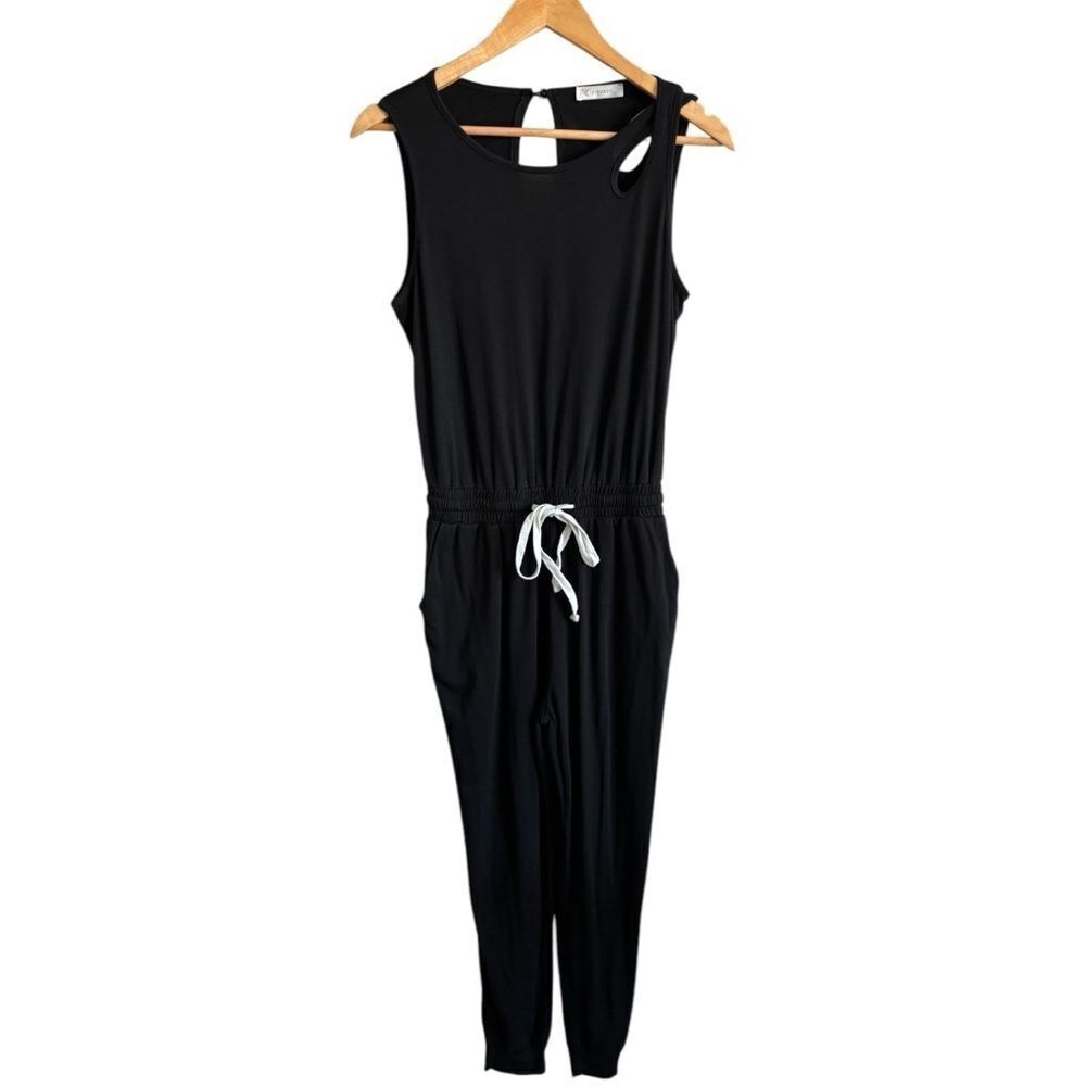 Kirundo Black Sleeveless Jumpsuit - Picture 4 of 4